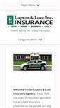 Mobile Screenshot of luptonandluce.com